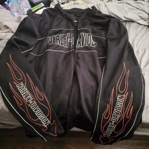 Harley-Davidson mesh polyester windbreaker jacket